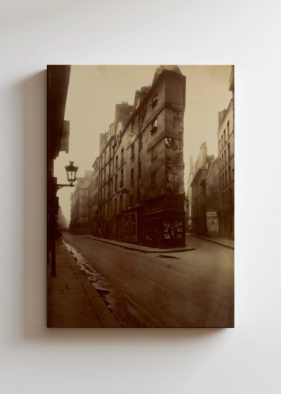Paryż 1908 Belle Époque Eugène Atget zdjęcie vintage obraz na płótnie
