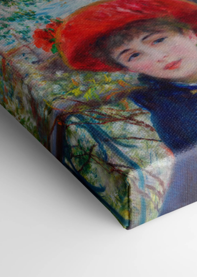 Dwie siostry na tarasie Pierre-Auguste Renoir 1881 obraz na płótnie