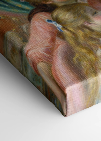 Renoir Dwoje młodych dziewcząt przy pianinie 1892 obraz na płótnie