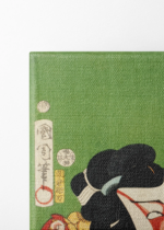 japoński aktor kabuki Toyohara Kunichika ukiyo-e obraz na płótnie