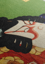 japoński aktor kabuki Toyohara Kunichika ukiyo-e obraz na płótnie