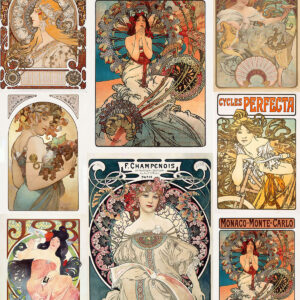 Miniaturka kategorii Alfons Mucha - Plakaty Art Nouveau secesja