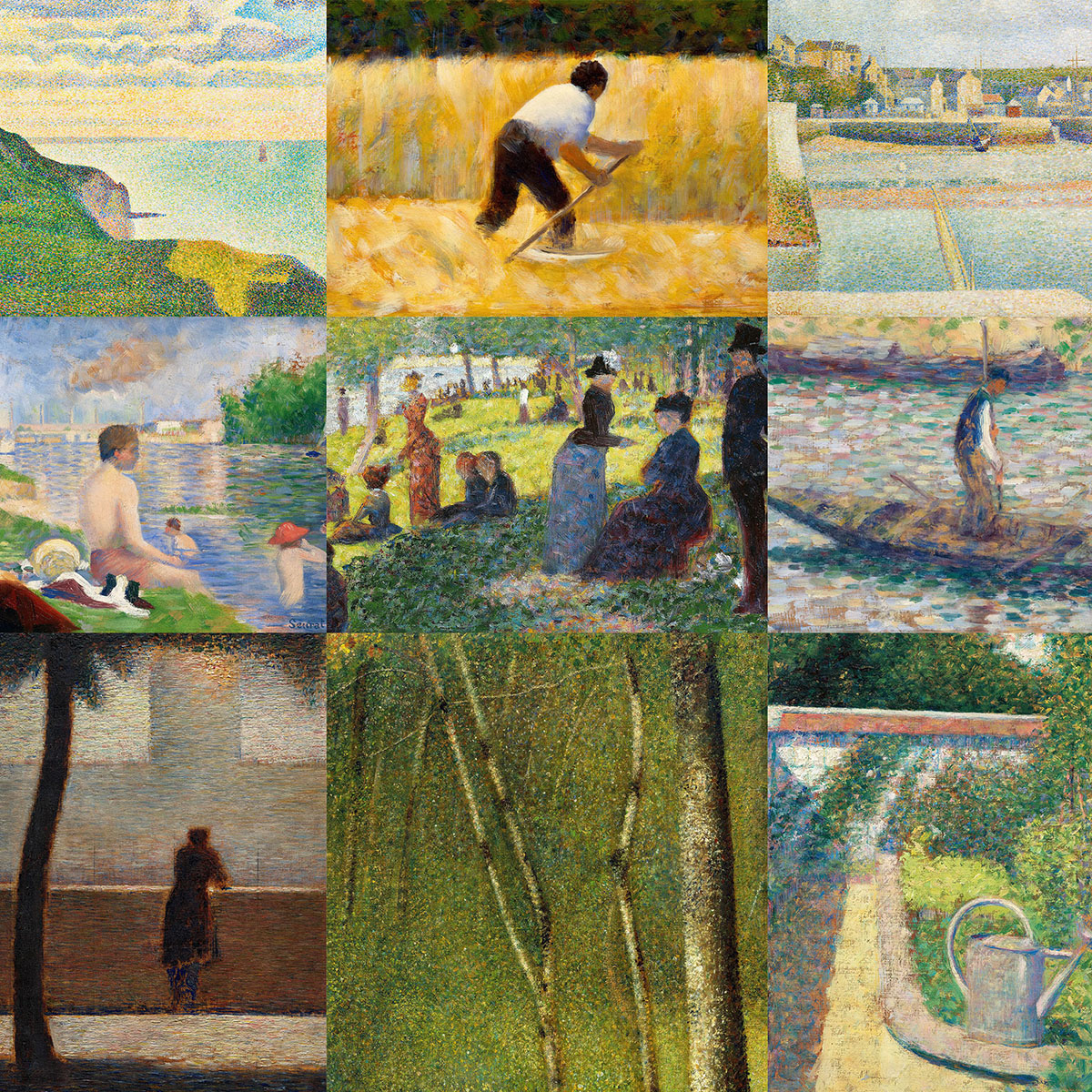 Plakaty Georges Seurat - Mistrz Pointylizmu