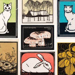 Miniaturka kategorii Plakaty Julie de Graag - minimalistyczne i czarno-białe drzeworyty (reprinty)