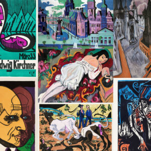 Miniaturka kategorii Plakaty Ernst Ludwig Kirchner - Ekspresjonizm w Czystej Formie