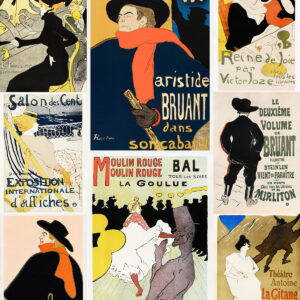 Miniaturka kategorii Plakaty Henri de Toulouse-Lautrec - Paryska Bohema Belle Époque