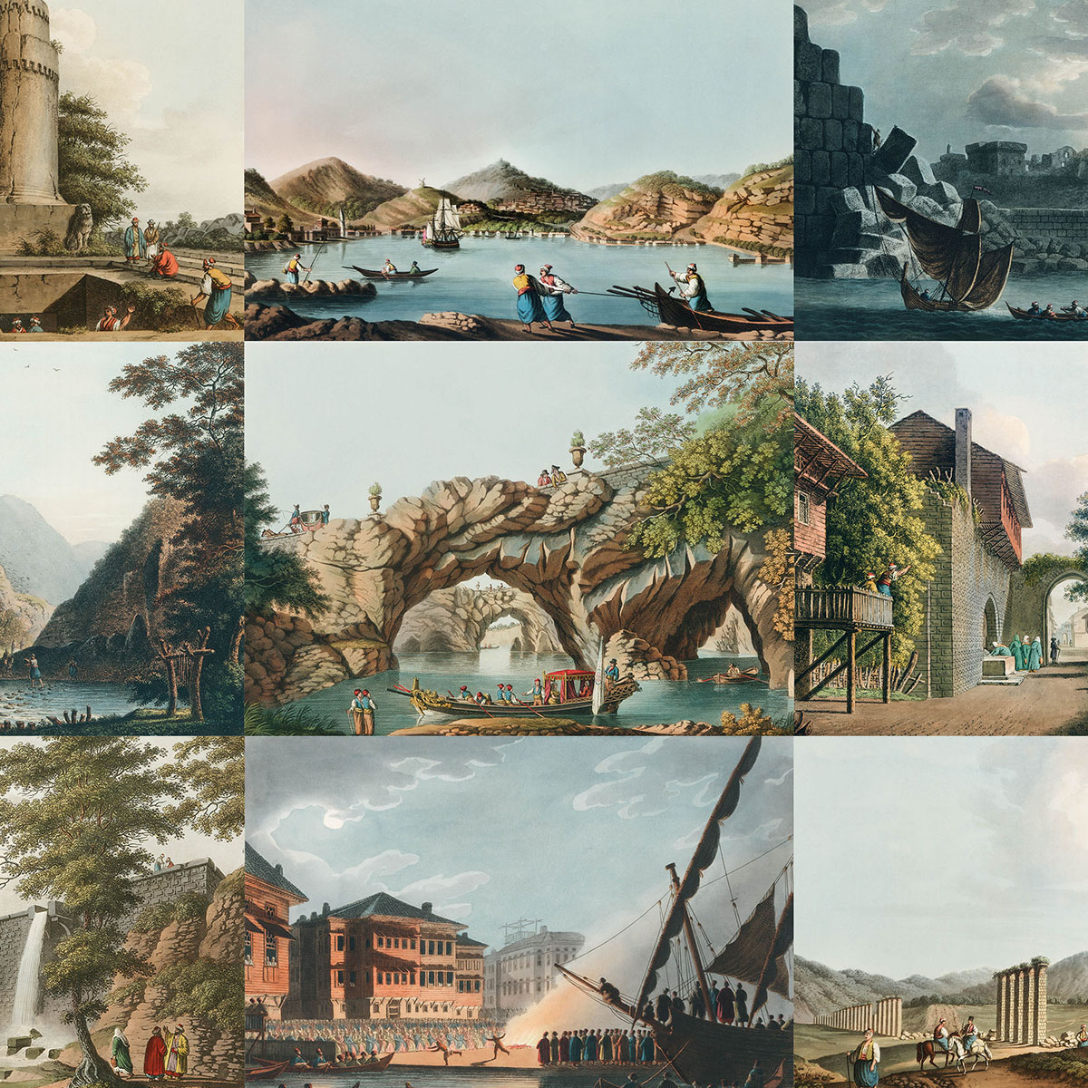 Plakaty Luigi Mayer (1755–1803) - Widoki Imperium Osmańskiego (Ottomańskiego)