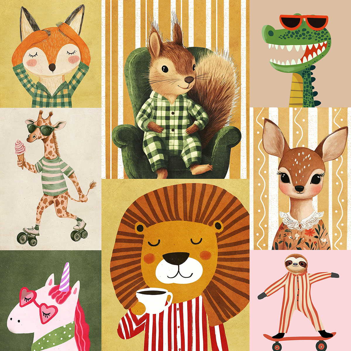 Plakaty do pokoju dziecięcego od Plakatello