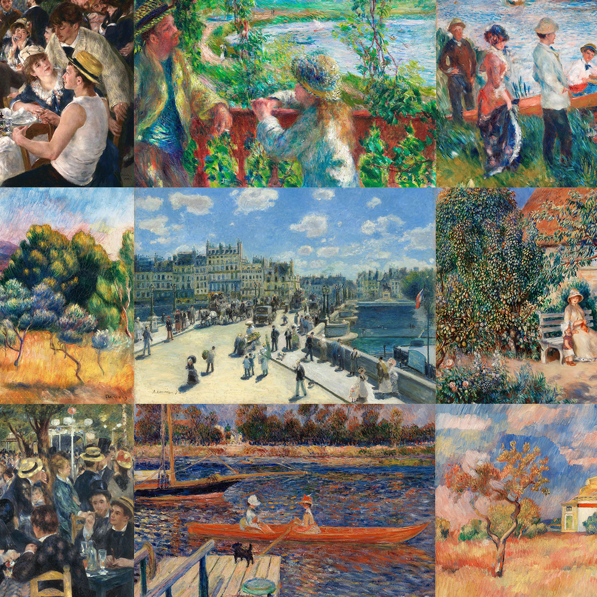 Plakaty Pierre-Auguste Renoir - Impresjonistyczna Radość Życia